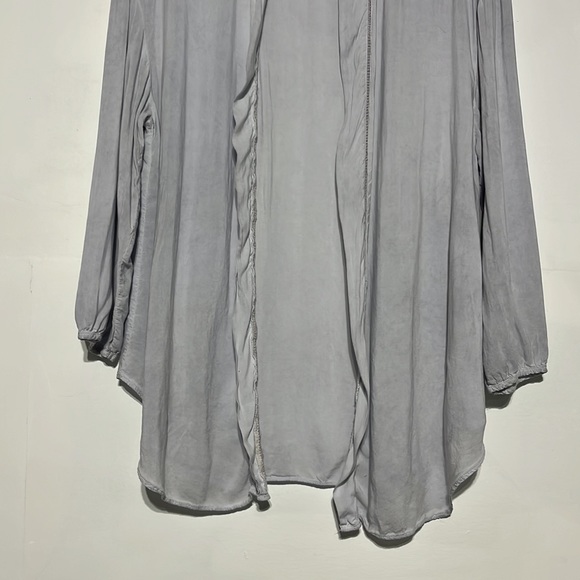 Victoria's Secret Light Blue Grey Lightweight Kimono Size XS/S - Picture 3 of 7